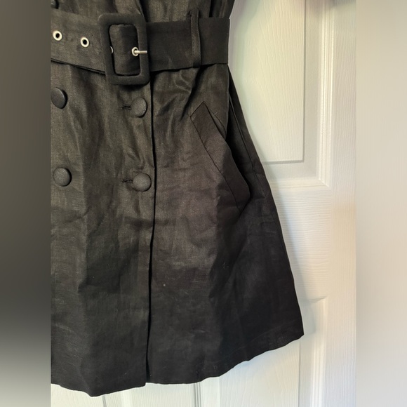 The Collective Label Black Belted Dress - Picture 3 of 8